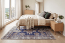 Klassiek blauw vintage vloerkleed - G544 - Lavinta