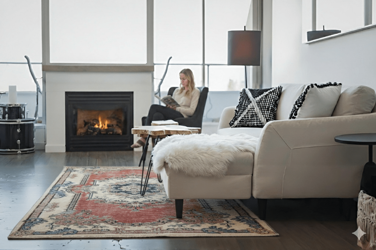 Klassiek vintage vloerkleed - G131 - Lavinta