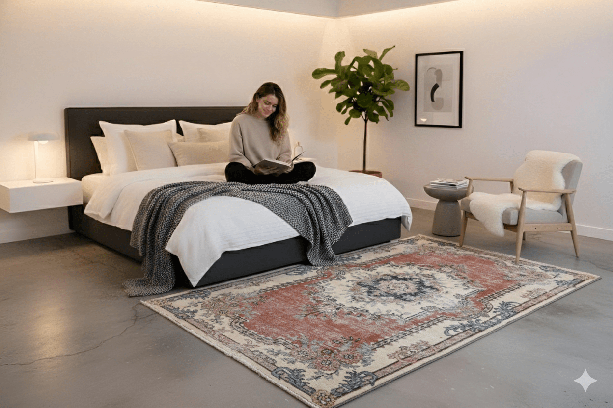 Klassiek vintage vloerkleed - G131 - Lavinta