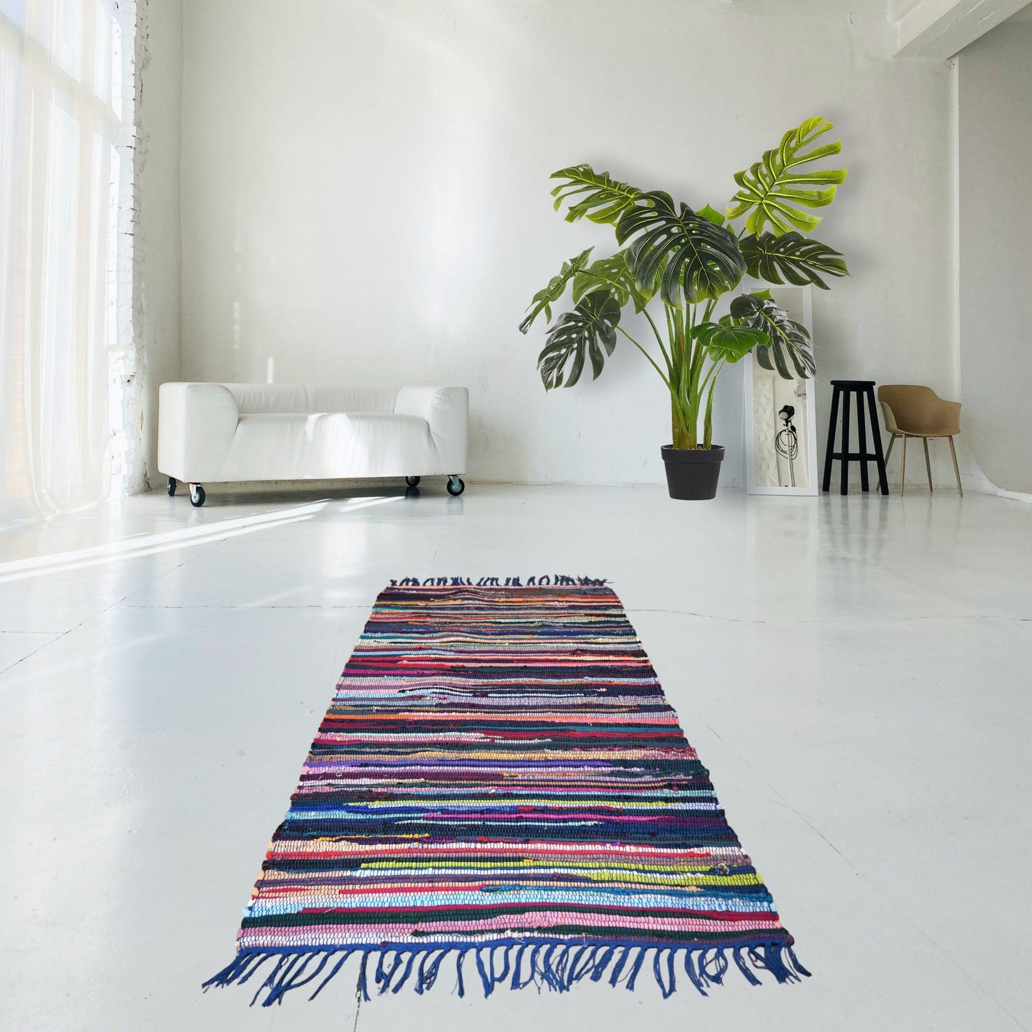 Kleurrijk Rag Rug - F265 - Lavinta