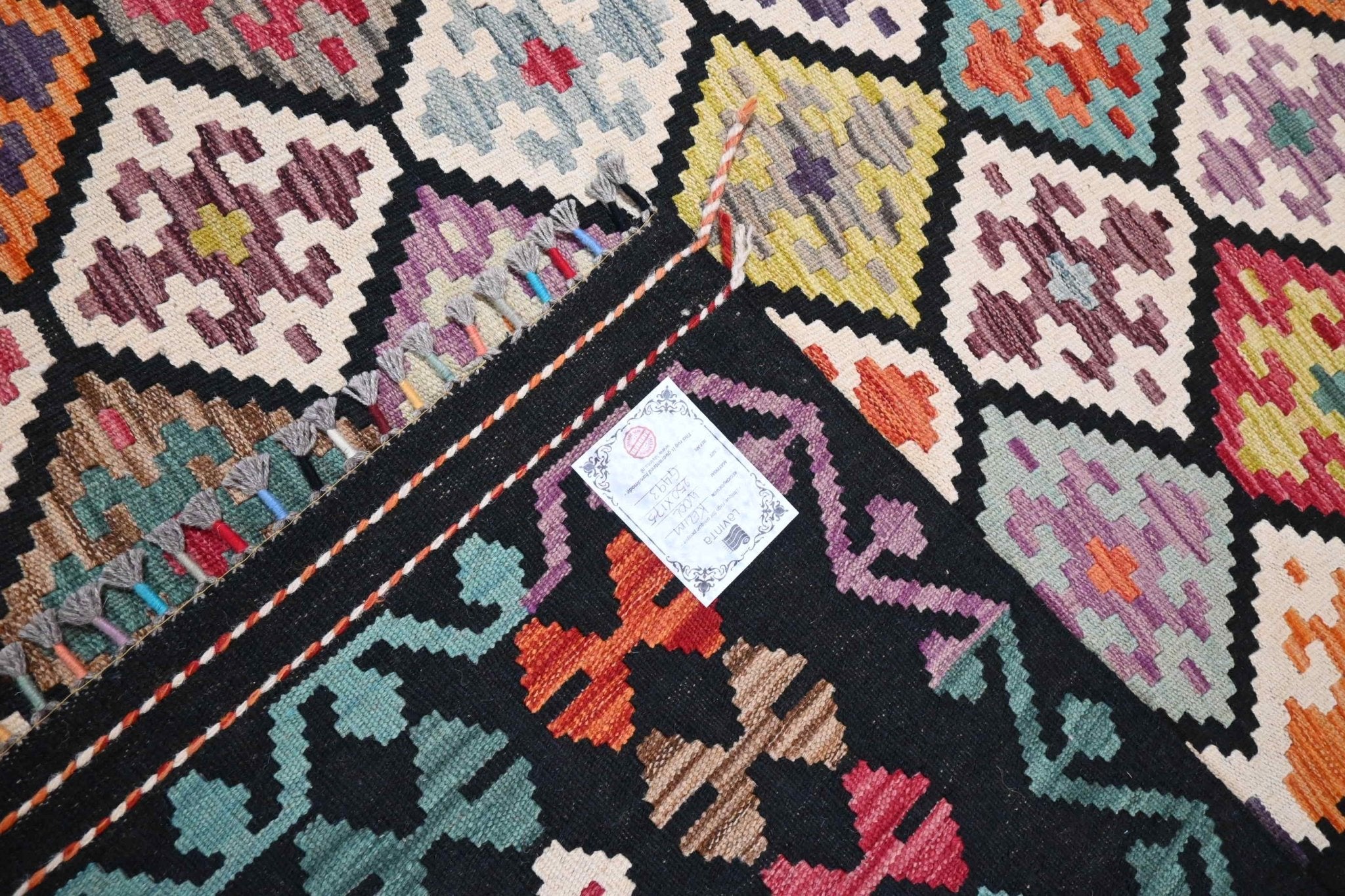 Kleurrijke kelim - G493 - Lavinta