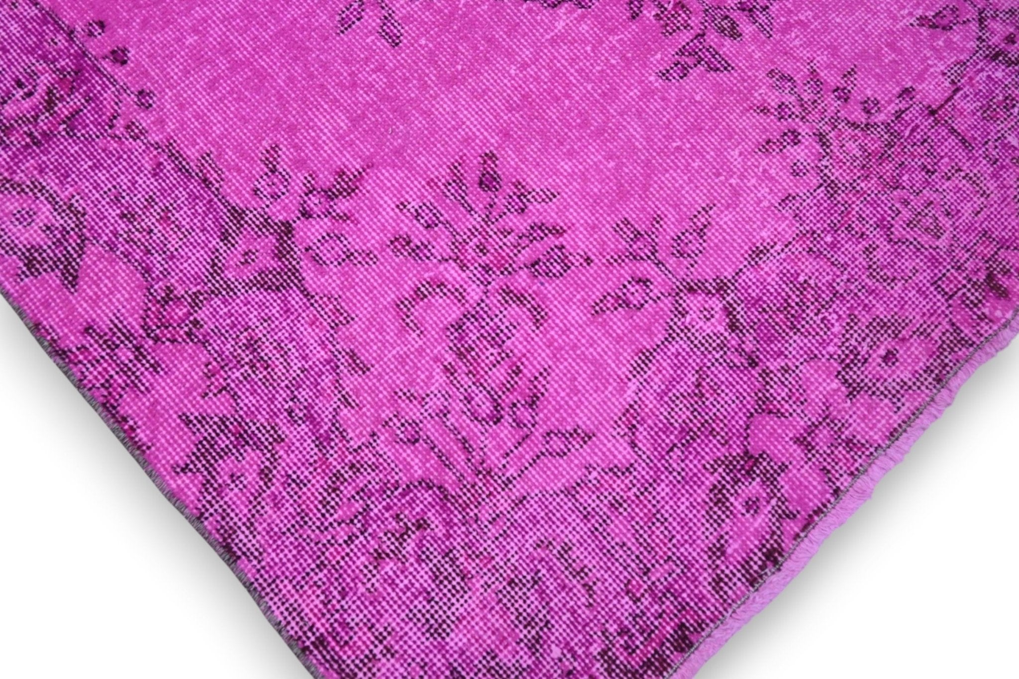 Levendig roze vintage kleed - G479 - Lavinta