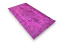 Levendig roze vintage kleed - G479 - Lavinta