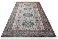 Licht vintage vloerkleed - G273 - Lavinta