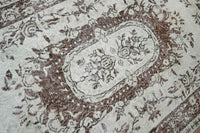 Licht vintage vloerkleed - G474 - Lavinta