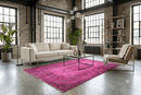 Lieflijk roze vintage vloerkleed - F565 - Lavinta