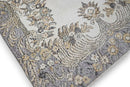 Botanisch crème vintage vloerkleed hoek - G411