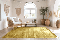 Luxe goud geel vloerkleed - G333 - Lavinta
