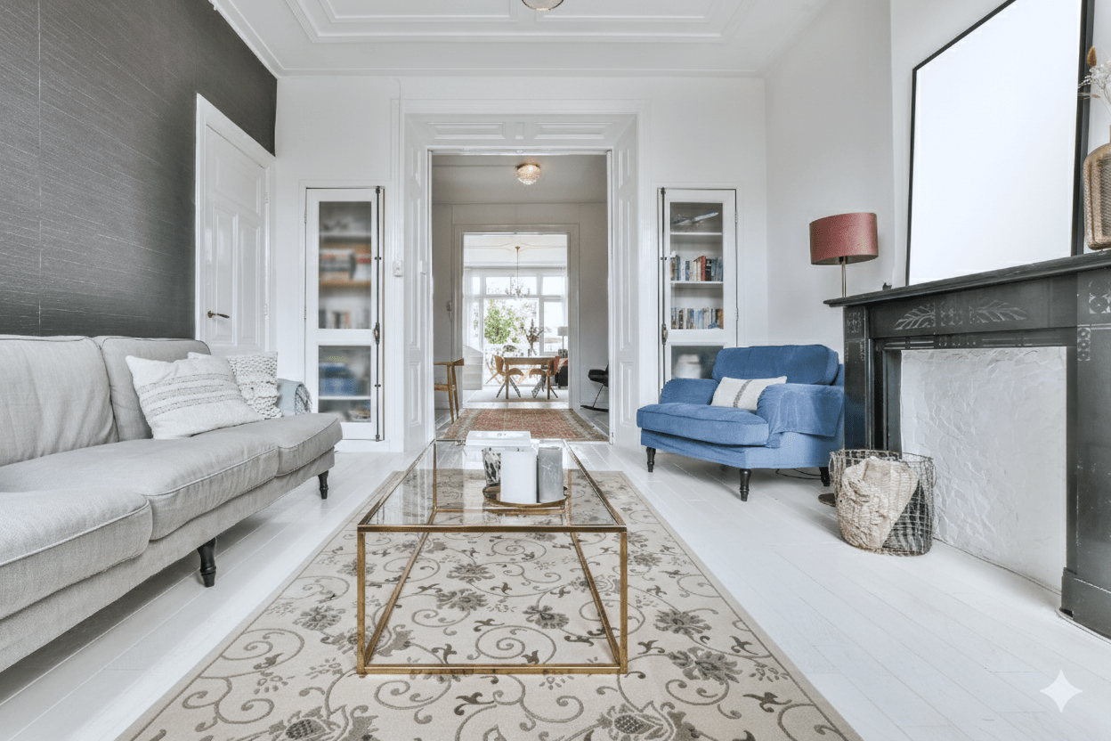 Luxe modern vloerkleed - F530