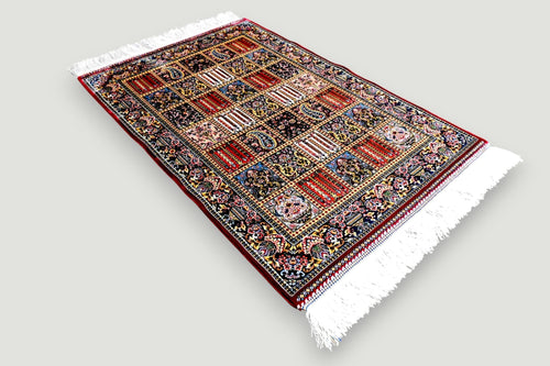 Luxe zijde decoratie kleed - G167