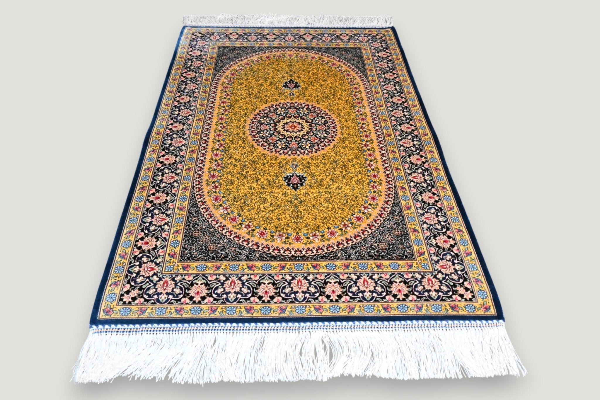 Luxe zijde decoratie kleed - G168