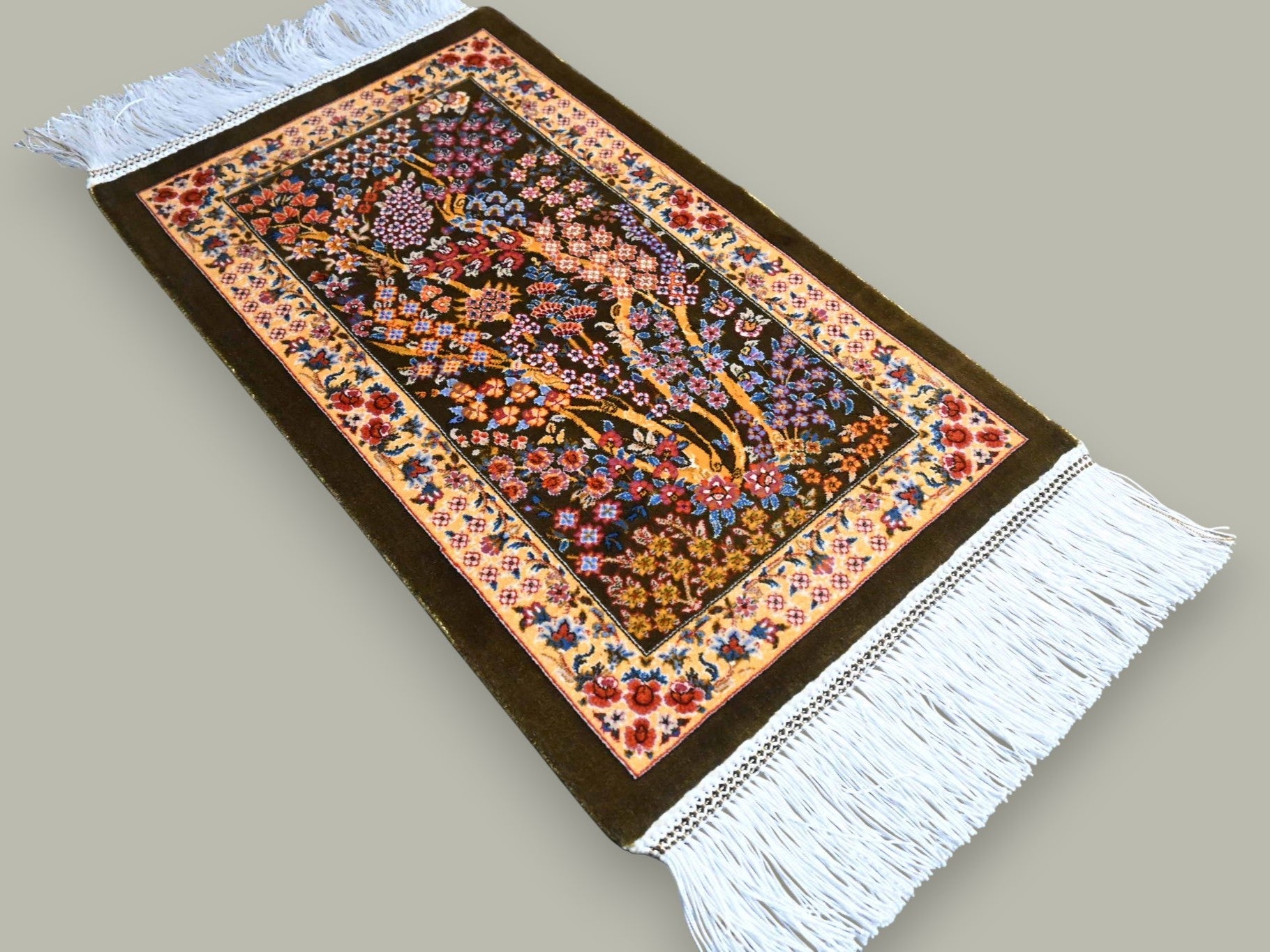 Luxe zijde decoratie kleed - G220 - Lavinta