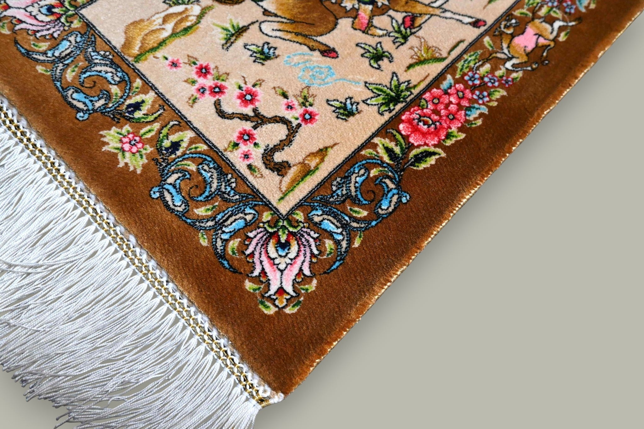 Luxe zijde decoratie kleed - G222 - Lavinta