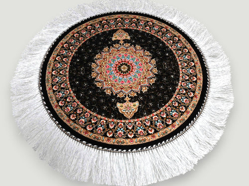 Luxe zijde decoratie kleed - G237