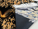Luxe zijde decoratie kleed - G242 - Lavinta