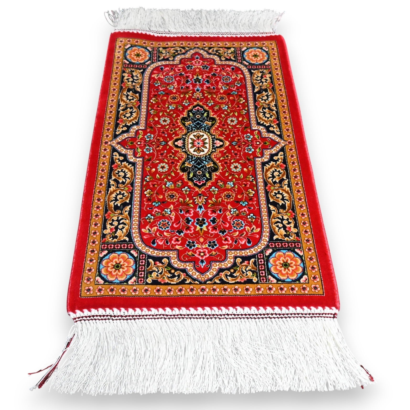 Luxe zijde decoratie kleed - G248