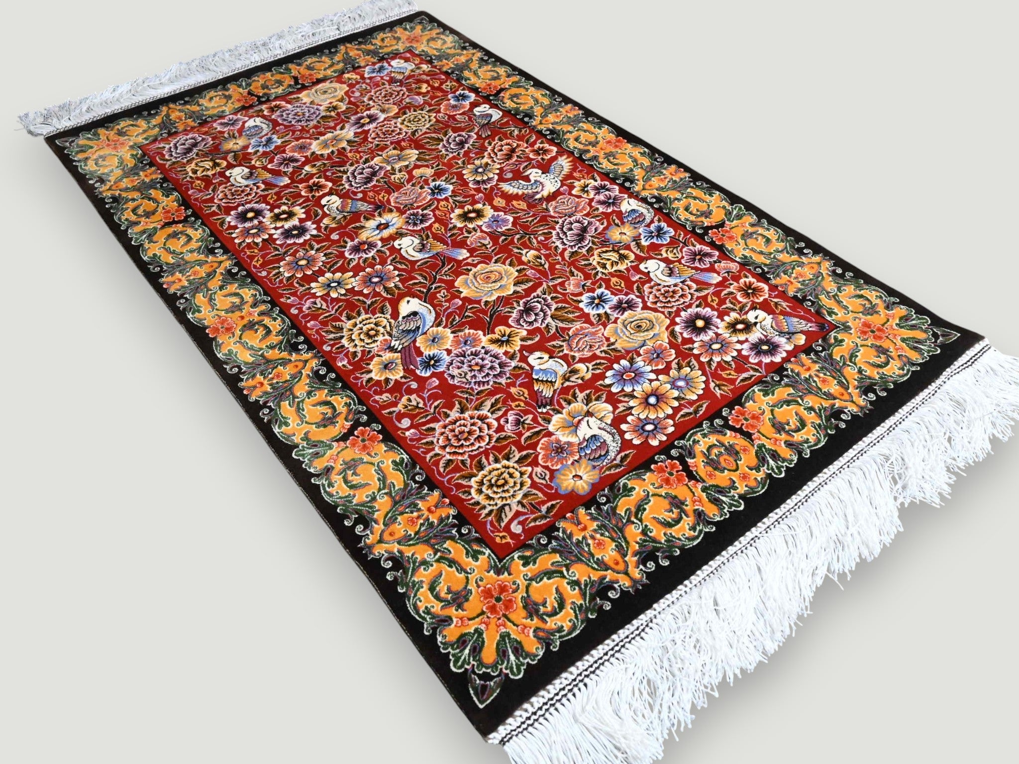 Luxe zijde decoratie kleed - G259 - Lavinta