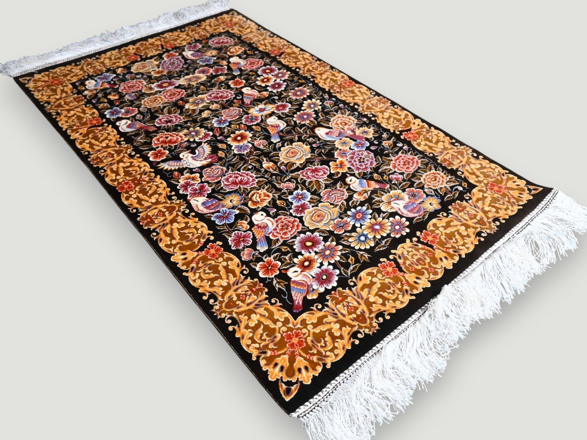 Luxe zijde decoratie kleed - G263 - Lavinta