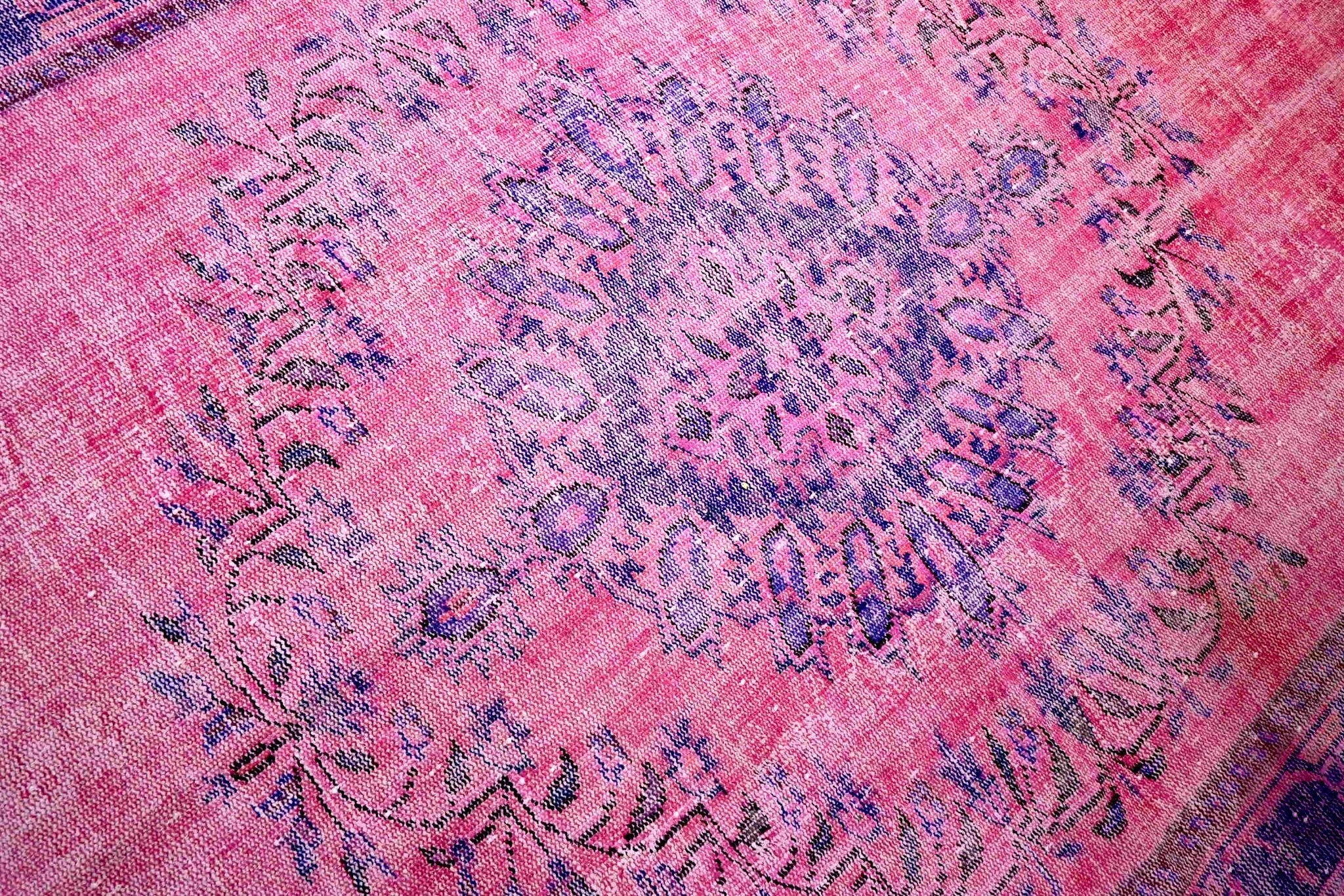 Magisch roze vintage vloerkleed - G528 - Lavinta