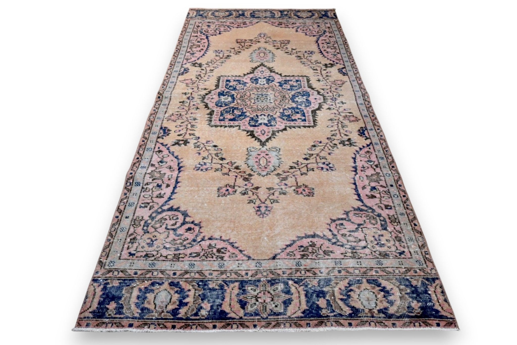 Authentiek beige vintage loper detail - G389