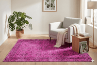 Modern roze vintage kleed - G487 - Lavinta