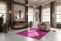 Modern roze vintage kleed - G487 - Lavinta