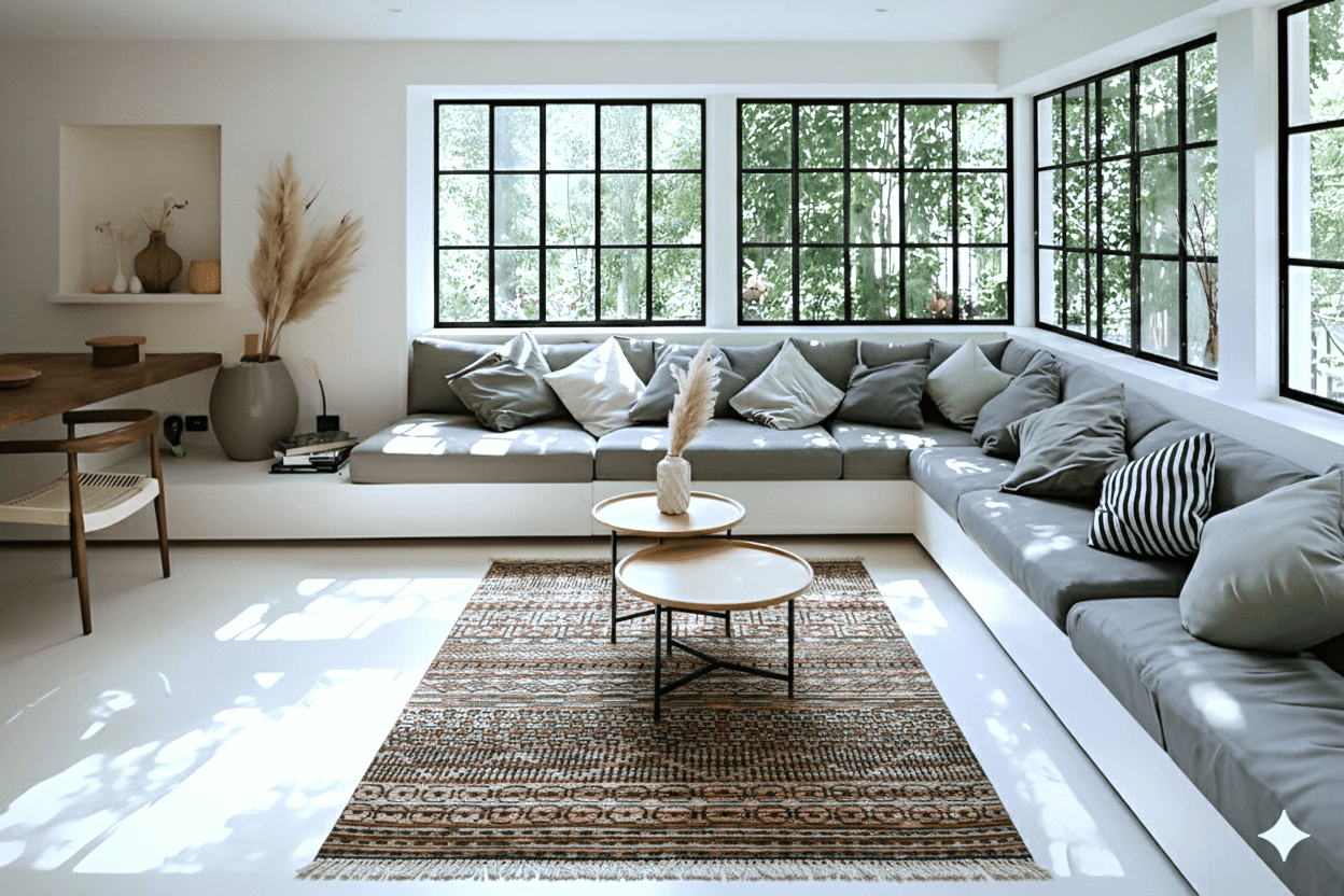 Modern vloerkleed - c263