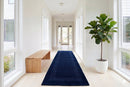 Moderne blauwe loper - D658 - Lavinta