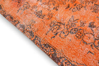 Nora | Oranje vintage vloerkleed - Lavinta