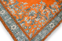 Oranje vintage vloerkleed - G284 - Lavinta