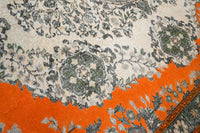 Oranje vintage vloerkleed - G284 - Lavinta