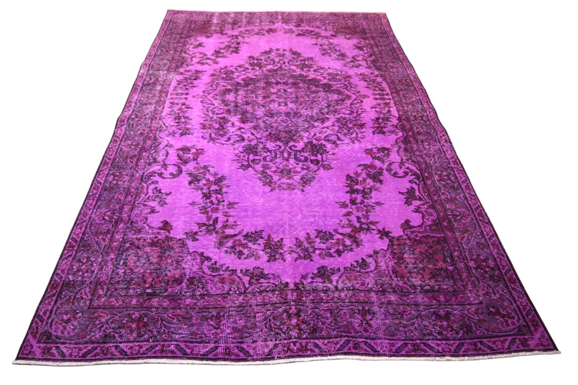 Purple Vintage Rug - E811