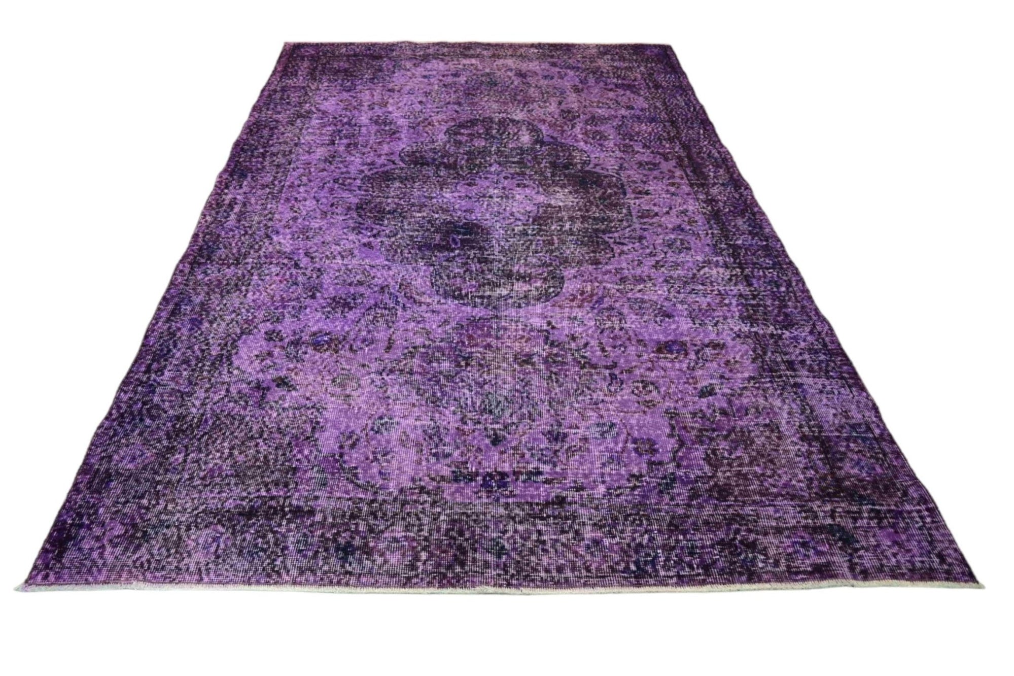 Purple Vintage Rug - F152