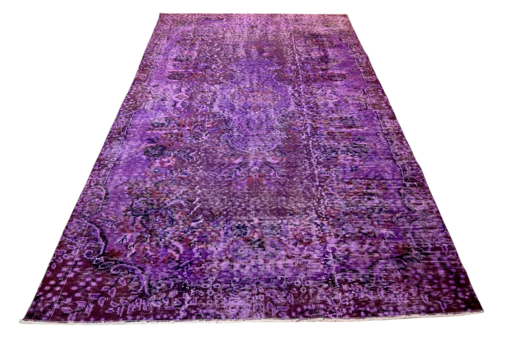 Purple Vintage Rug - F405