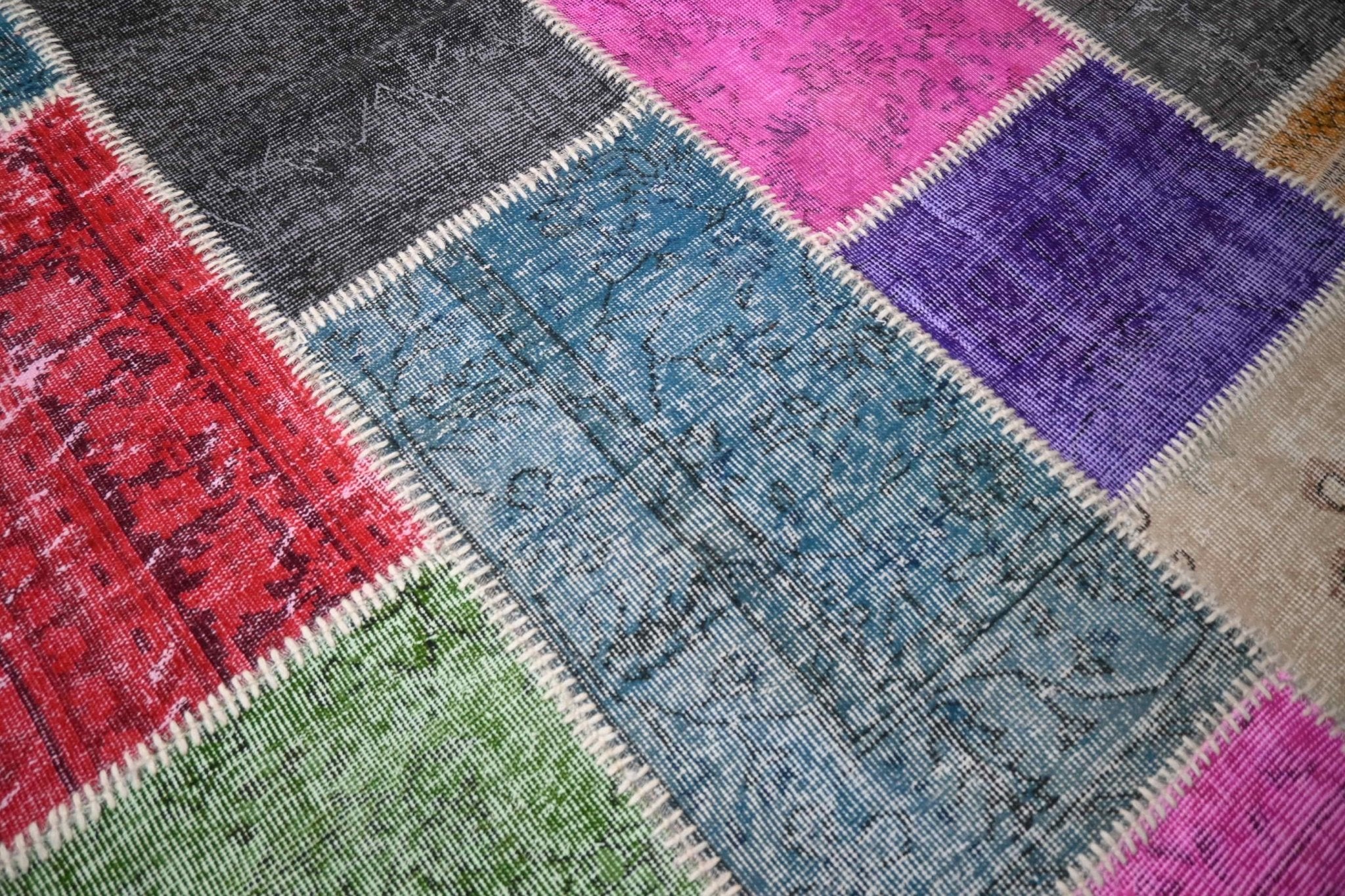 Patchwork vloerkleed - F424 - Lavinta