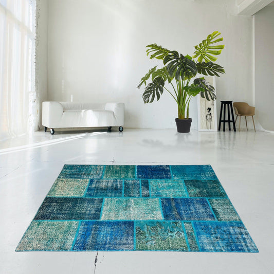 Patchwork vloerkleed - F441 - Lavinta