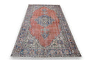 Robuust koraal vintage vloerkleed - G468 - Lavinta