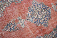 Robuust koraal vintage vloerkleed - G468 - Lavinta
