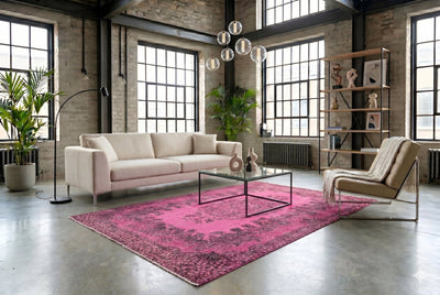 Romantisch roze vintage kleed - F572 - Lavinta
