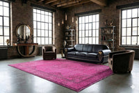 Romantisch roze vintage vloerkleed - F385 - Lavinta