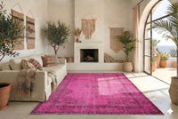 Romantisch roze vintage vloerkleed - F385 - Lavinta