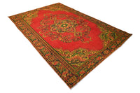 Rood vintage vloerkleed - E772 - Lavinta