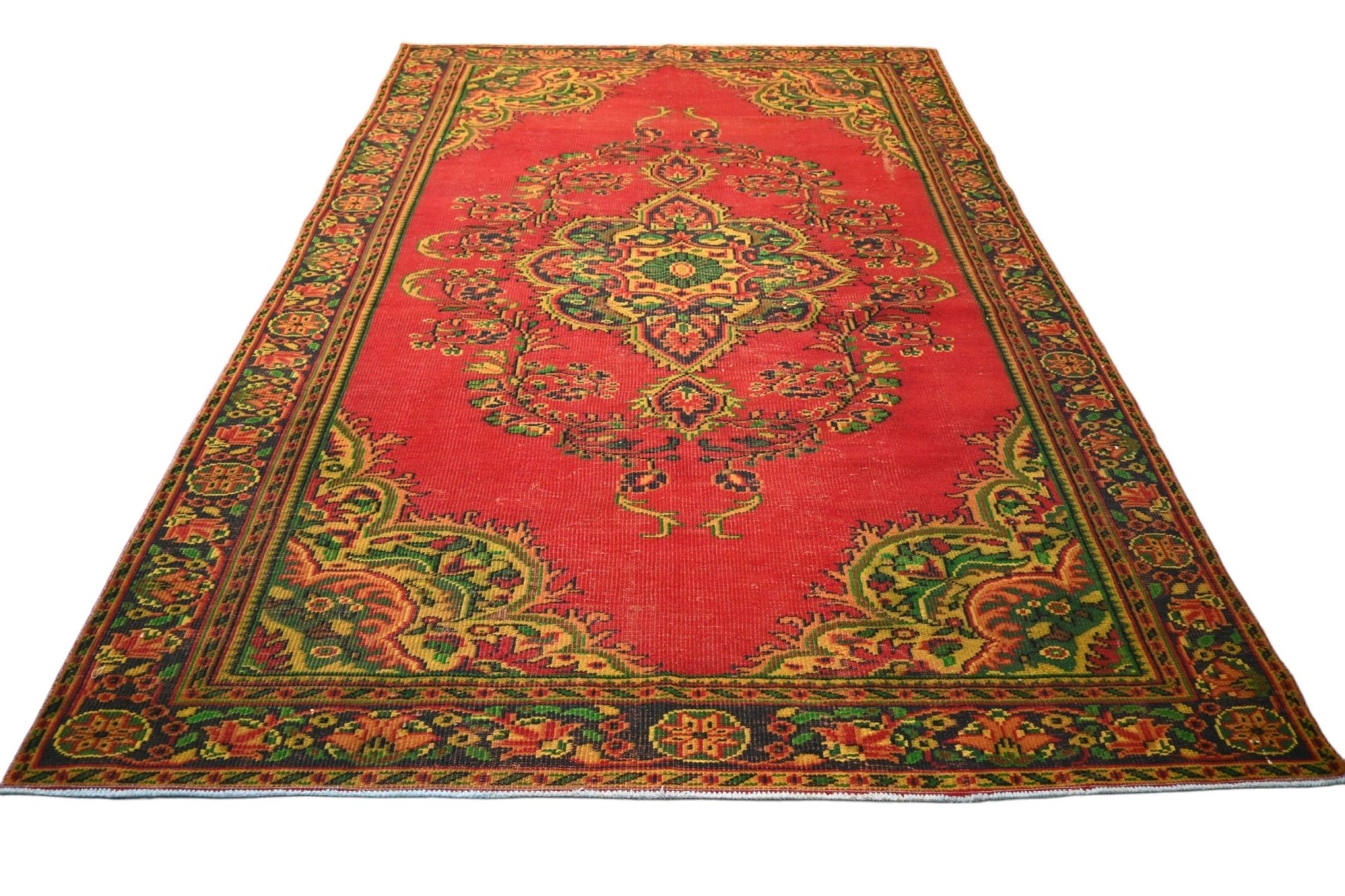 Red Vintage Rug - E772