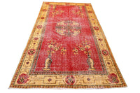 Rood vintage vloerkleed - F539 - Lavinta