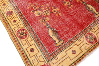 Rood vintage vloerkleed - F539 - Lavinta