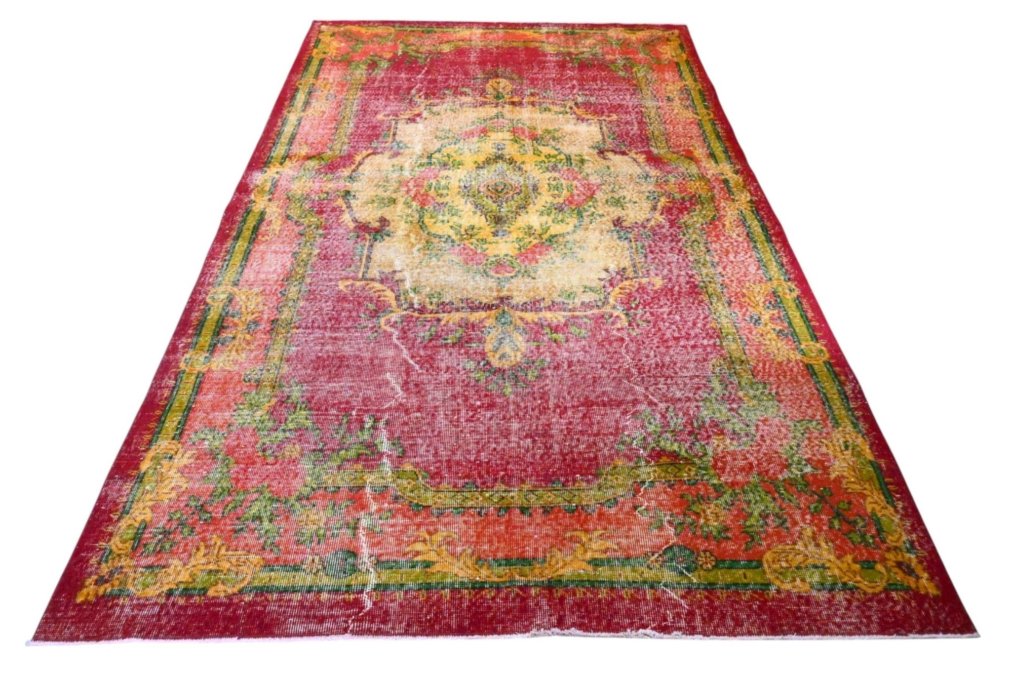 Red Vintage Rug - F550