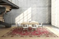 Rood vintage vloerkleed - F720 - Lavinta