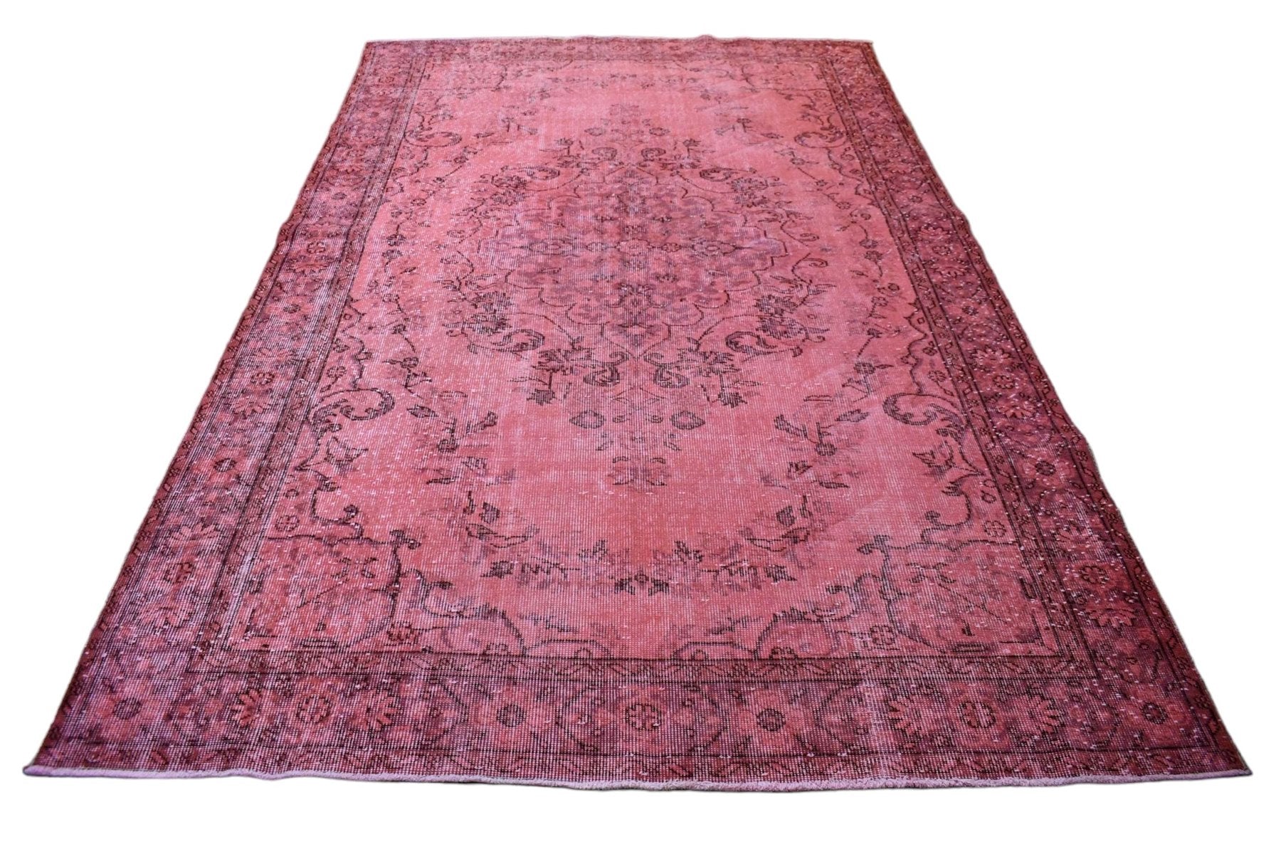 Pink Vintage Rug - E359