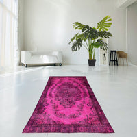 Roze vintage vloerkleed - E702 - Lavinta