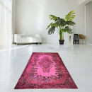 Roze vintage vloerkleed - E706 - Lavinta